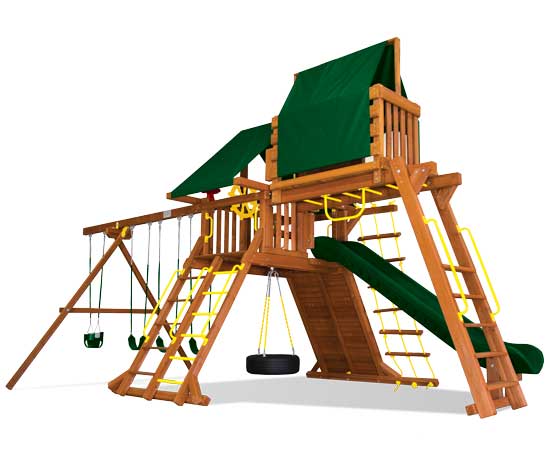 11J Circus Turbo Castle Pkg IV Forest Green