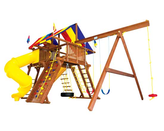 25E King Kong Castle Pkg V with 270 Spiral Slide