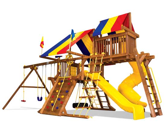 15J Sunshine Castle Pkg V with 270 Spiral Slide