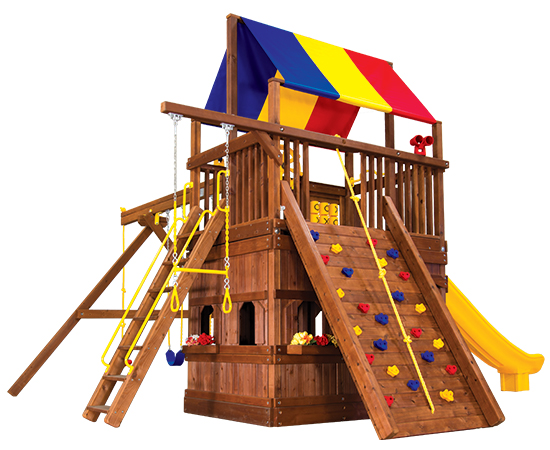 41B Monster Clubhouse Pkg II with Playhouse and More