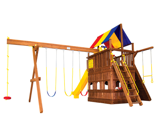 41B Monster Clubhouse Pkg II with Playhouse and More